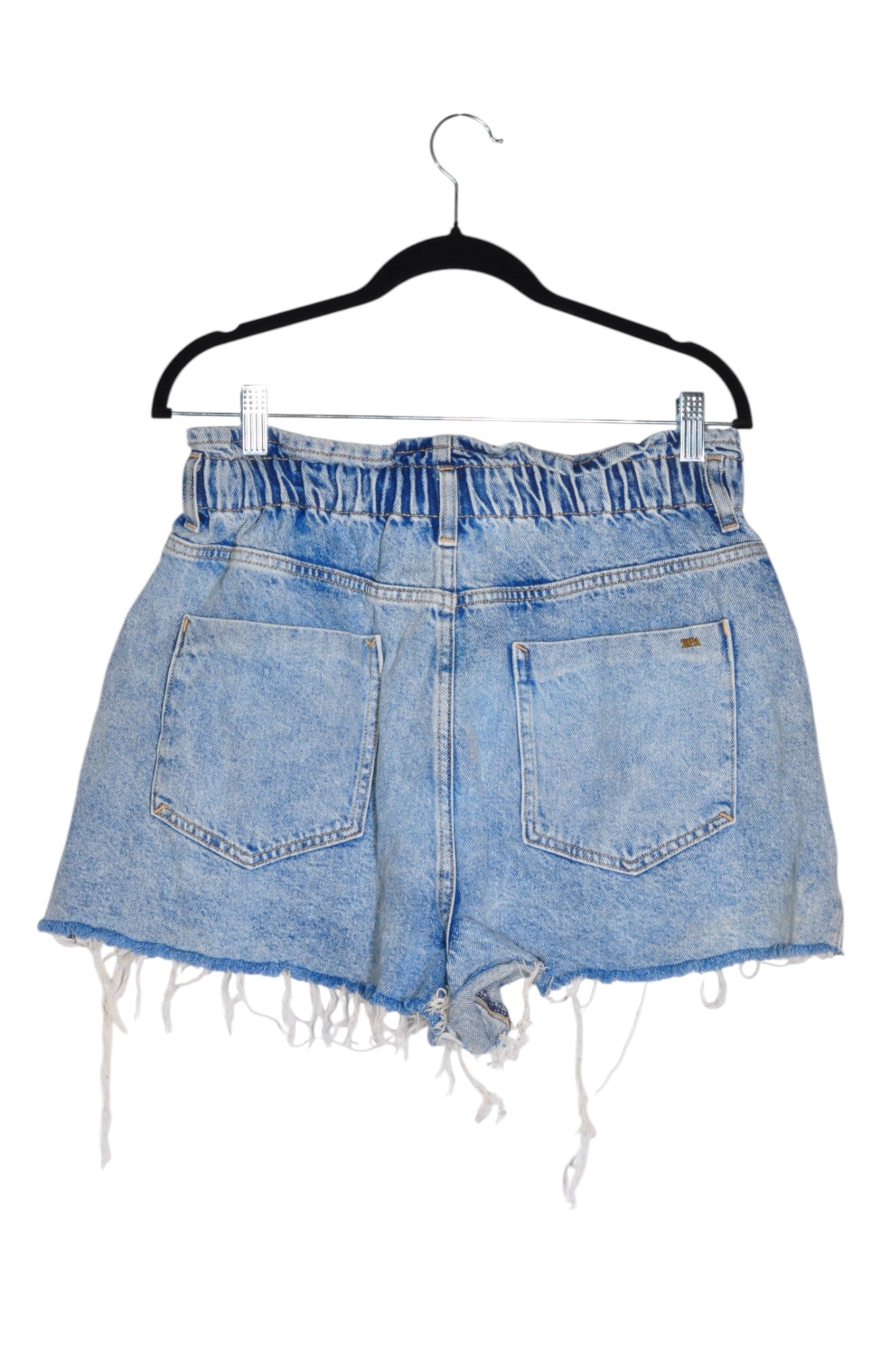 ZARA Women Denim Shorts Regular fit in Blue - Size 12 | 16 $ KOOP