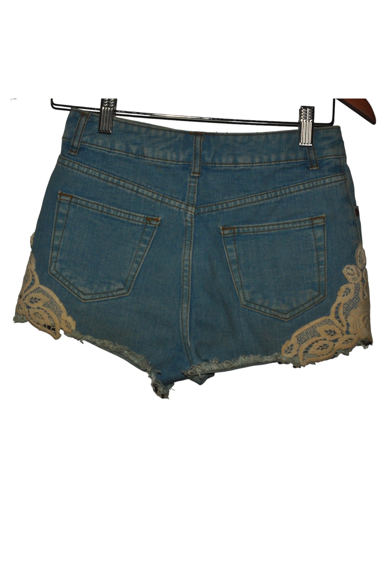 MISS SELFRIDGE Women Denim Shorts Regular fit in Blue - Size 8 | 10.49 $ KOOP