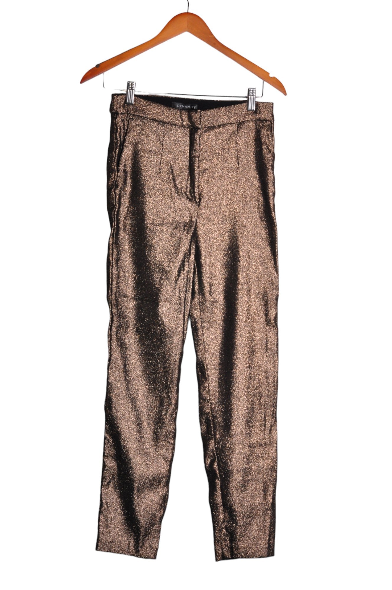 DYNAMITE Women Work Pants Regular fit in Brown - Size 6 | 12.39 $ KOOP