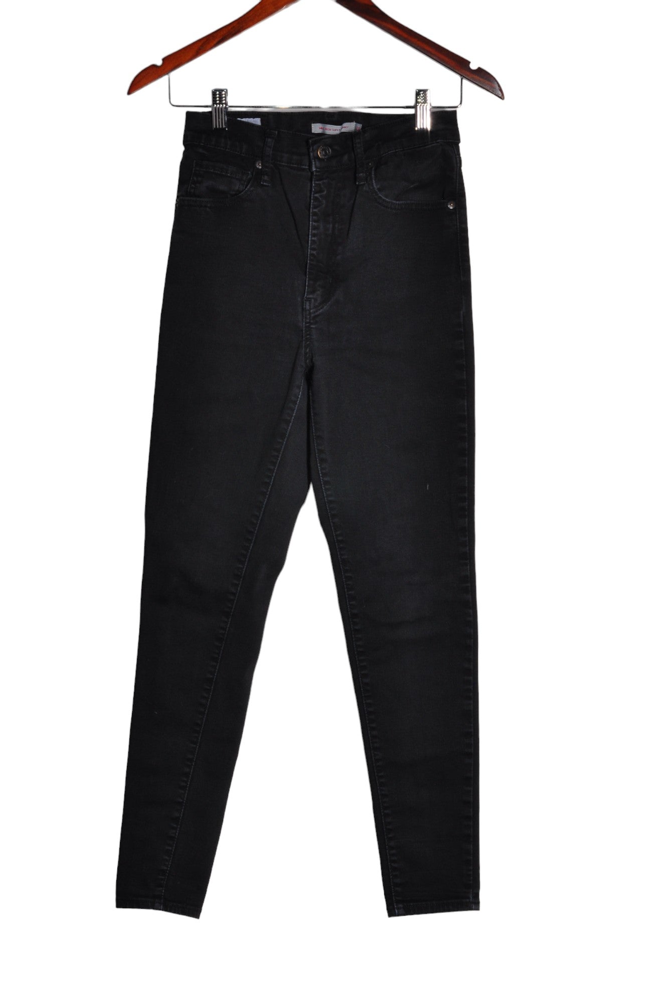 LEVI'S Women Straight-Legged Jeans Regular fit in Black - Size 28 | 21.99 $ KOOP