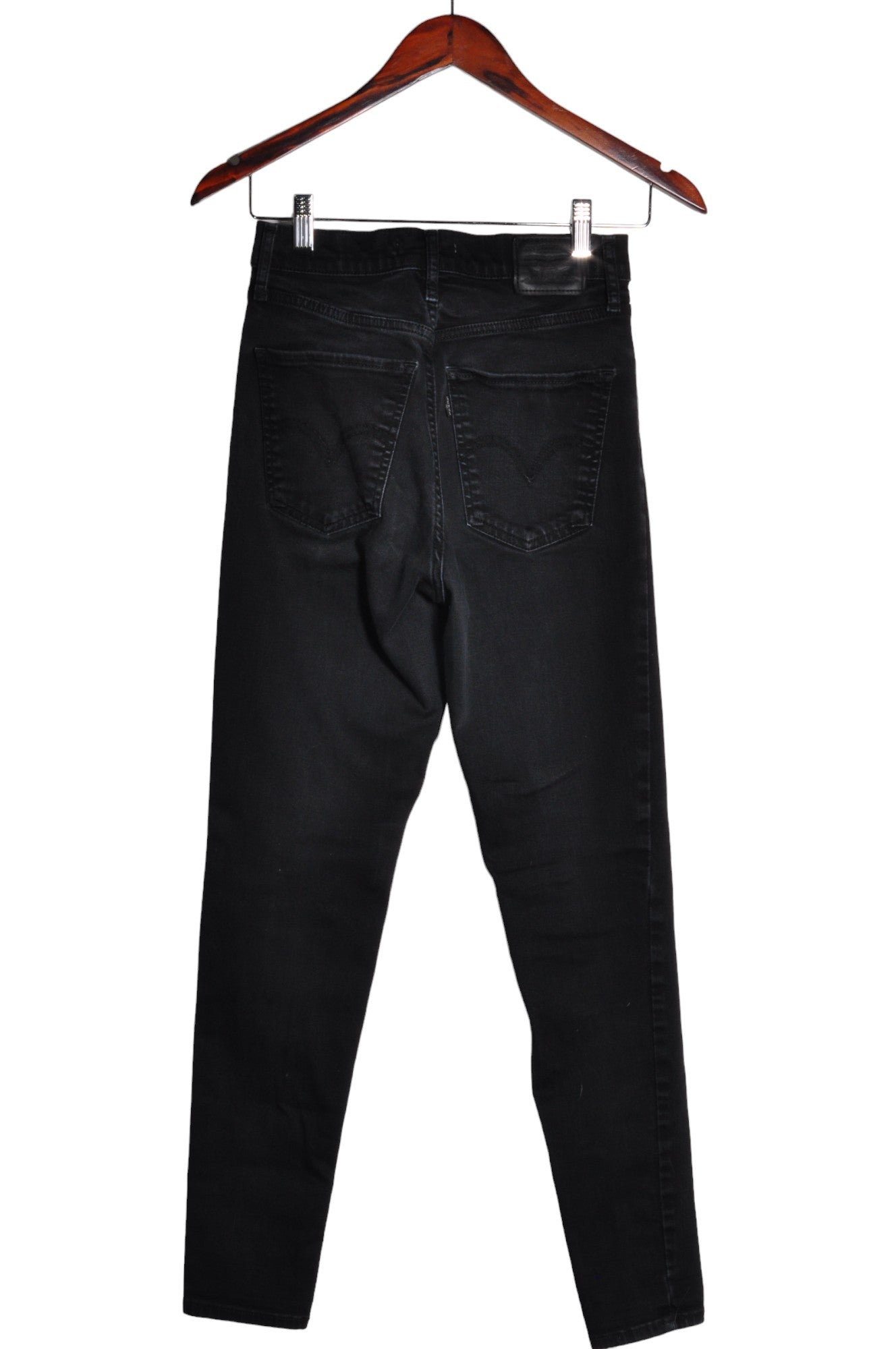 LEVI'S Women Straight-Legged Jeans Regular fit in Black - Size 28 | 21.99 $ KOOP
