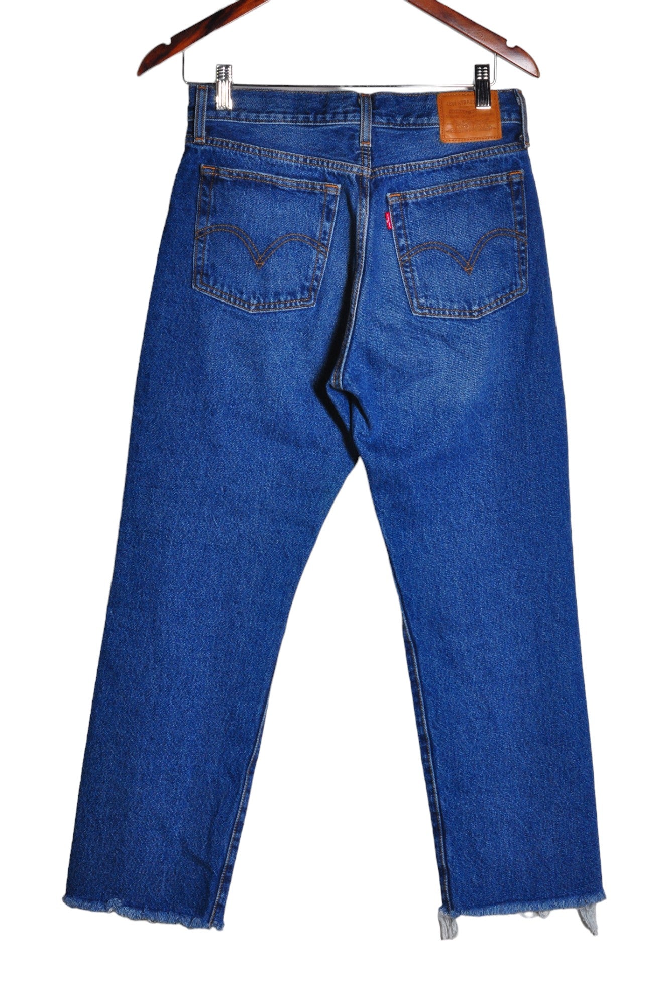 LEVI'S Women Straight-Legged Jeans Regular fit in Blue - Size 27 | 21.99 $ KOOP