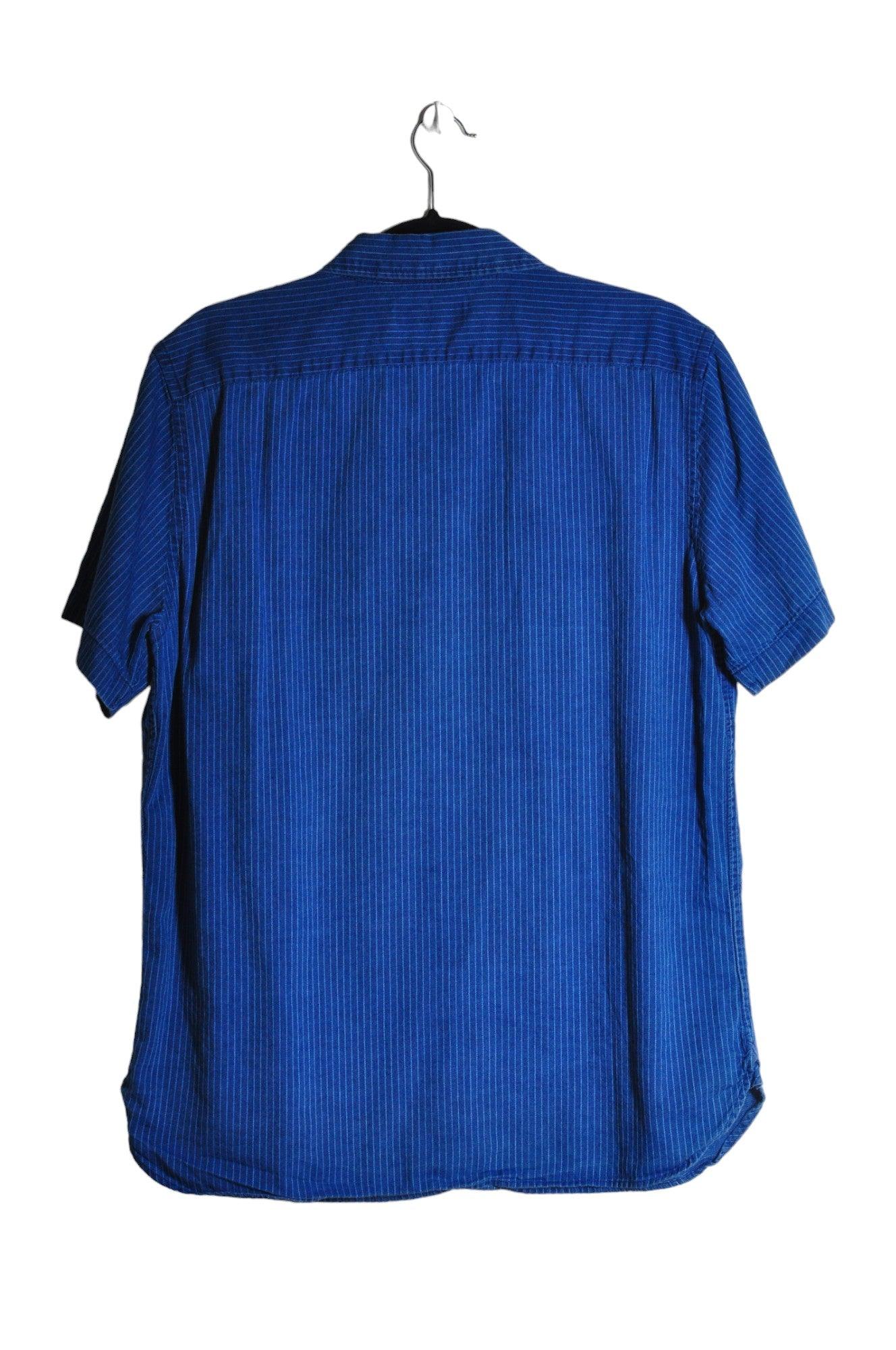 BANANA REPUBLIC Men Button Down Tops Regular fit in Blue - Size L | 22.99 $ KOOP