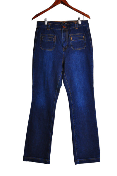 TRIBAL JEANS Women Straight-Legged Jeans Regular fit in Blue - Size 12 | 15 $ KOOP