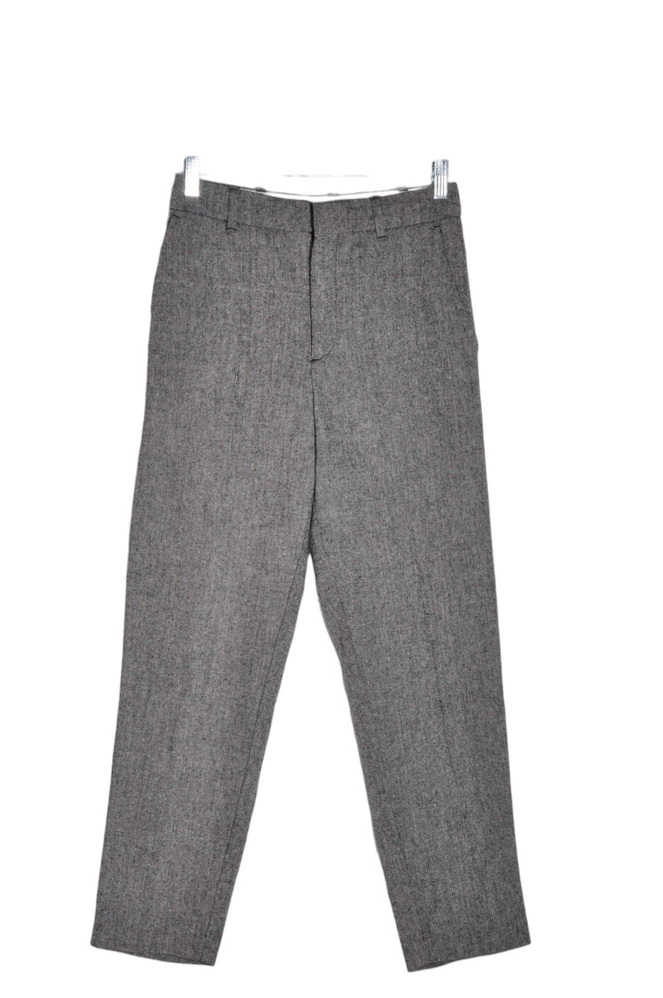 MANGO Women Trousers Regular fit in Gray - Size 4 | 29.99 $ KOOP