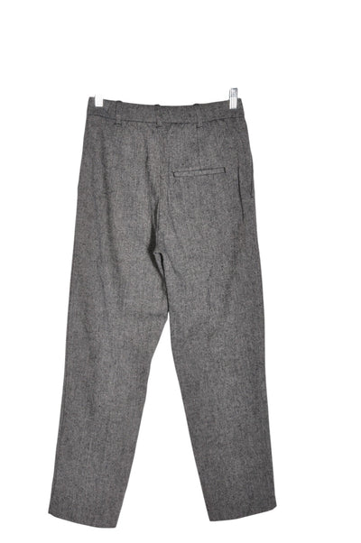 MANGO Women Trousers Regular fit in Gray - Size 4 | 29.99 $ KOOP