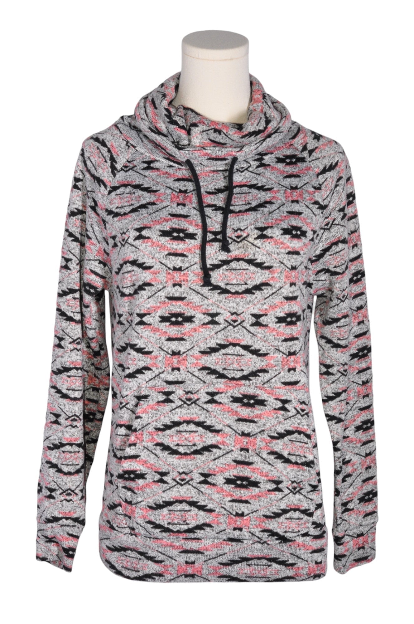 DEREK HEART Women Hooded Jackets Regular fit in Gray - Size M | 13.25 $ KOOP