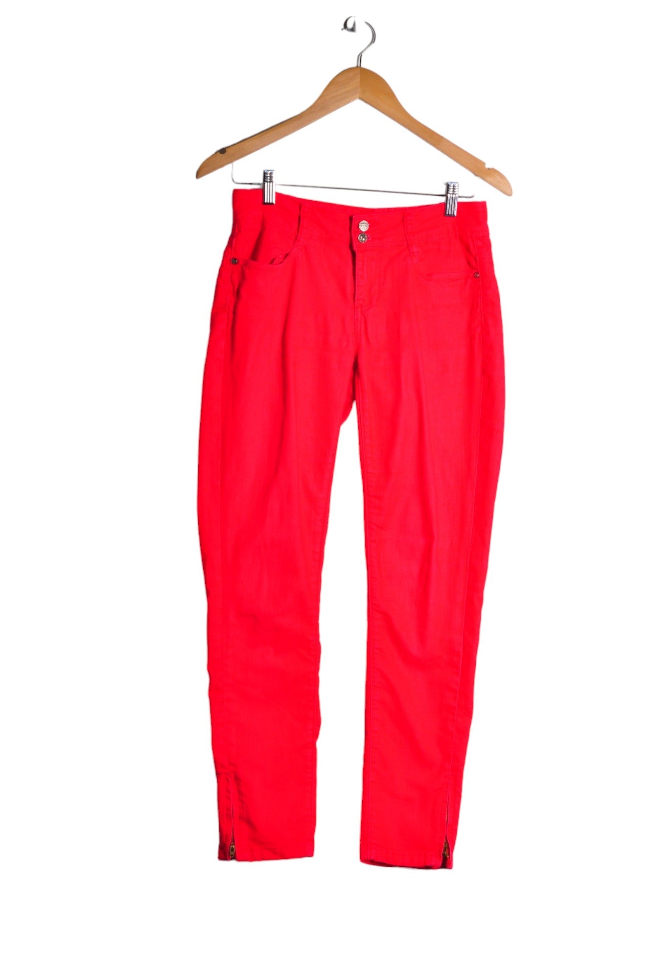 PARASUCO Women Straight-Legged Jeans Regular fit in Red - Size 2 | 44.4 $ KOOP
