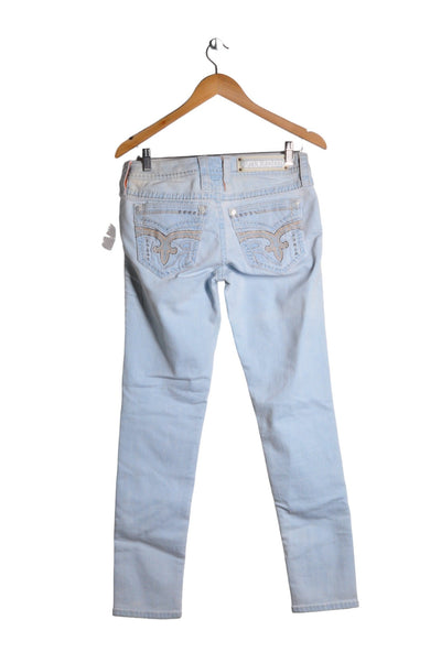 ROCK REVIVAL Women Straight-Legged Jeans Regular fit in Blue - Size 28 | 32.99 $ KOOP