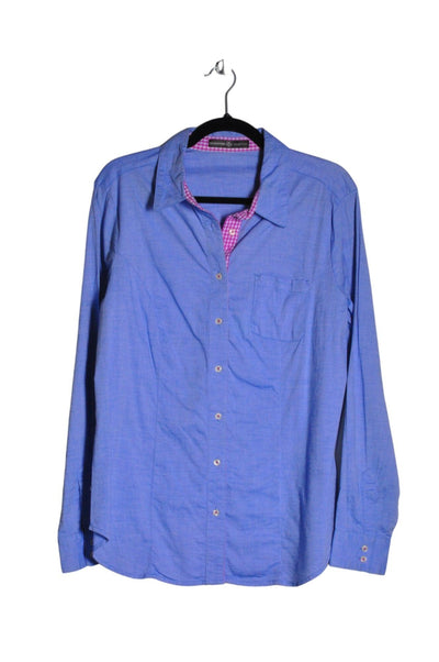 SIGNATURE COLLECTION Women Button Down Tops Regular fit in Blue - Size L | 6.8 $ KOOP