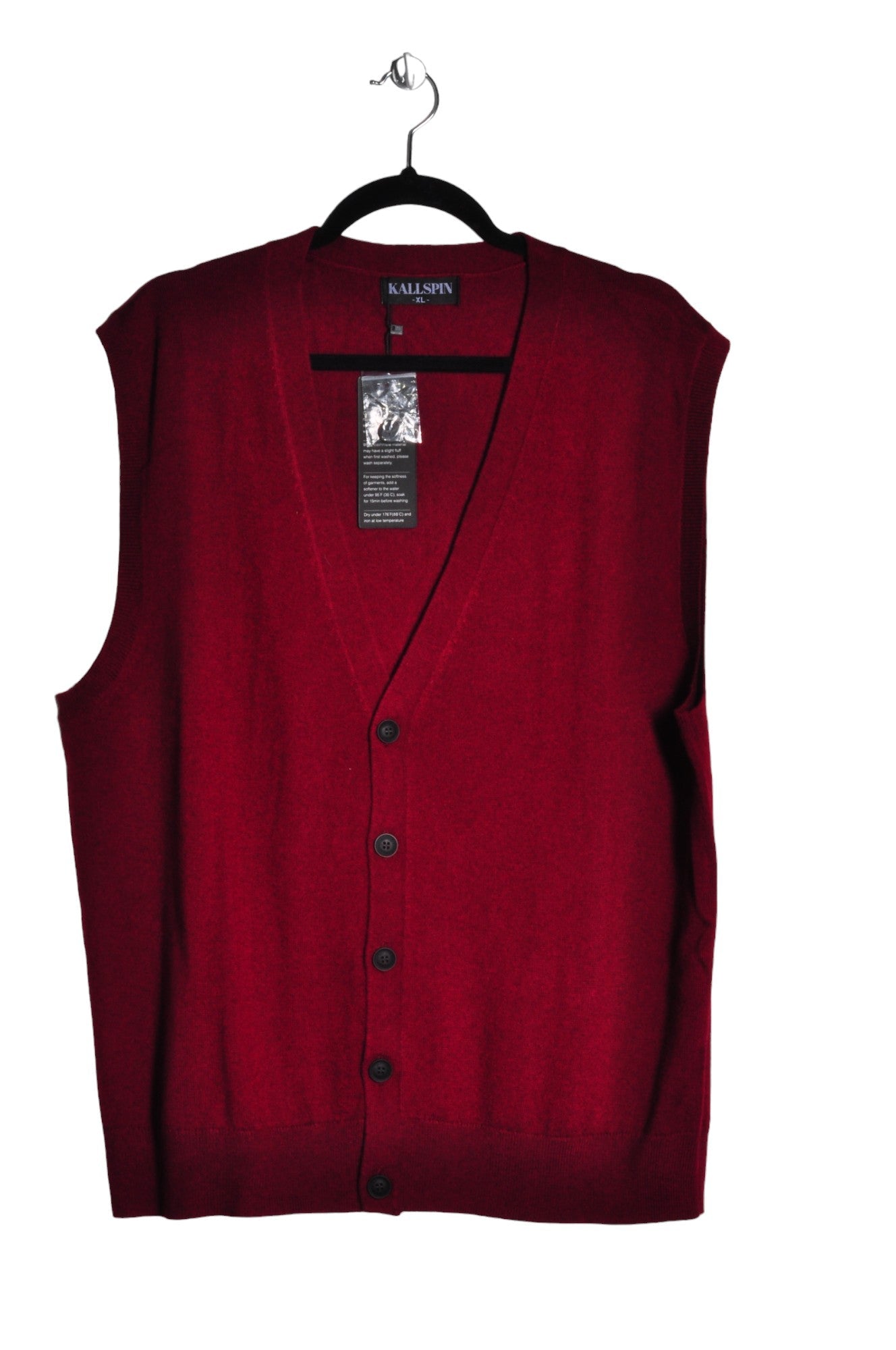 KALLSPIN Men Cardigans Regular fit in Red - Size XL | 13.8 $ KOOP