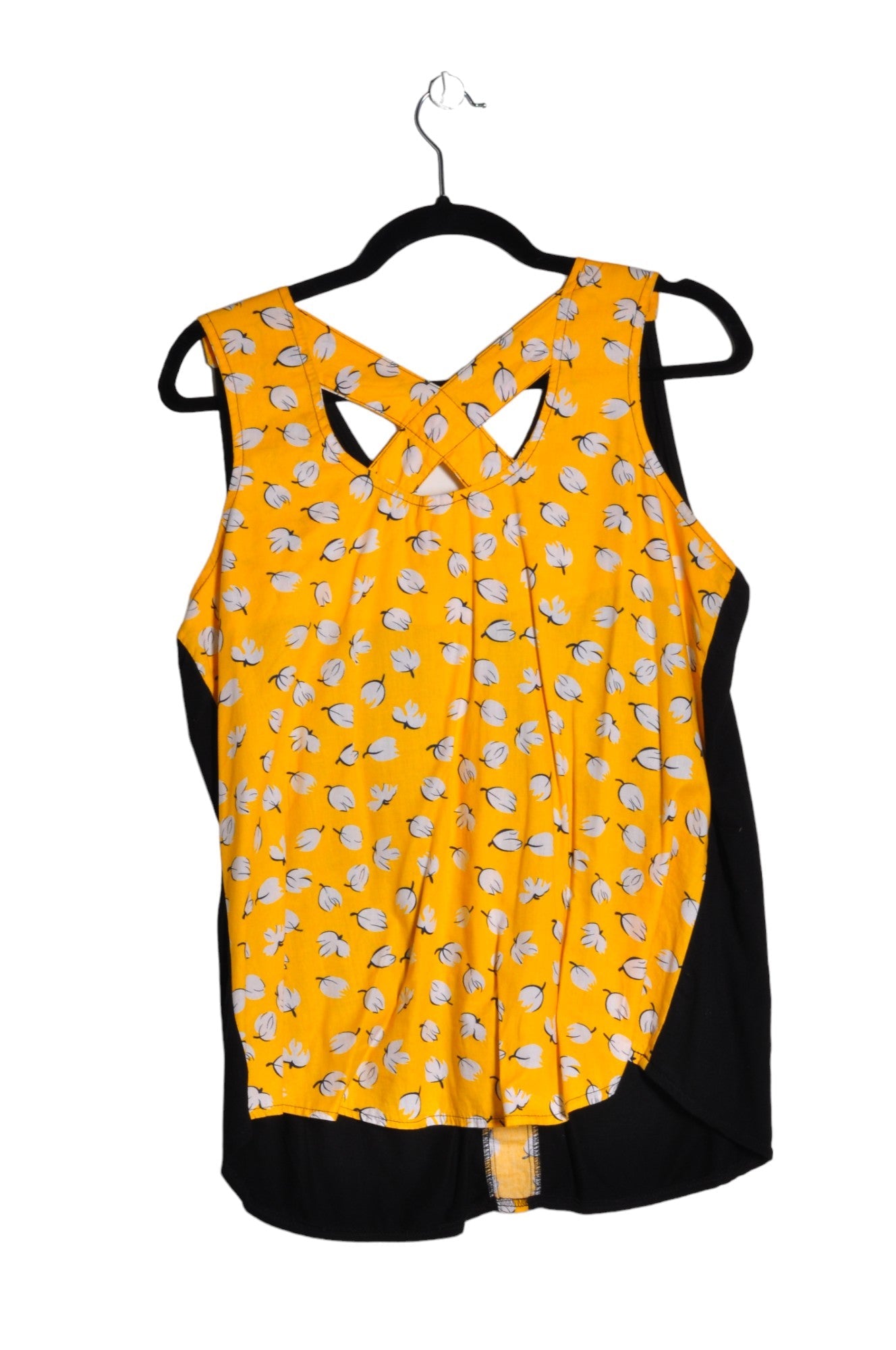 UNBRANDED Women Blouses Regular fit in Yellow - Size 14 | 9.6 $ KOOP