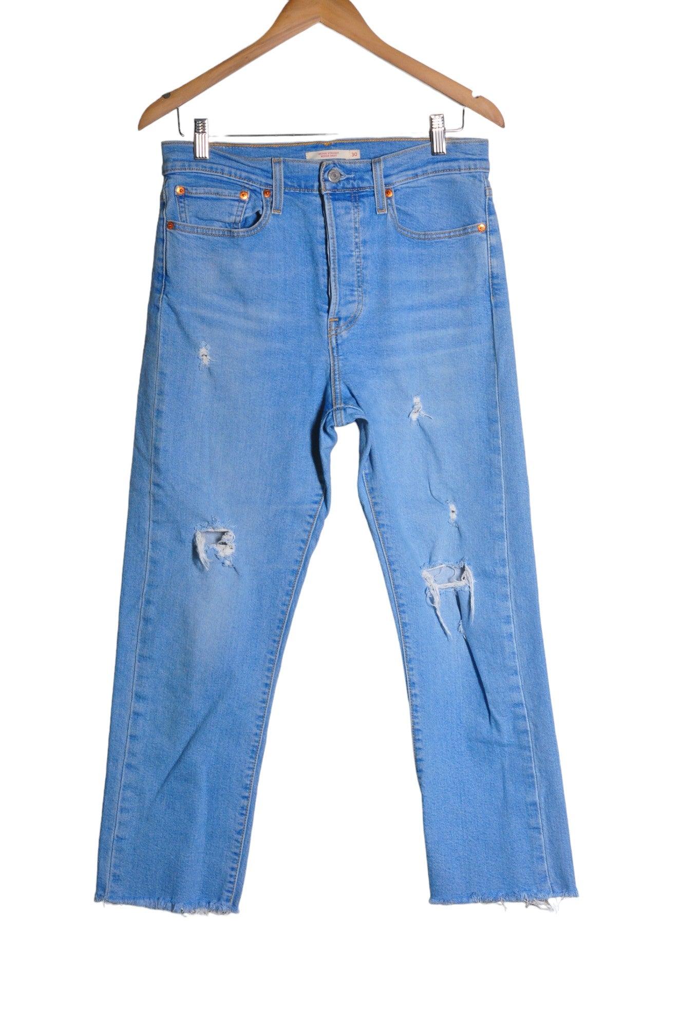 LEVI'S Women Straight-Legged Jeans Regular fit in Blue - Size 30 | 47.2 $ KOOP