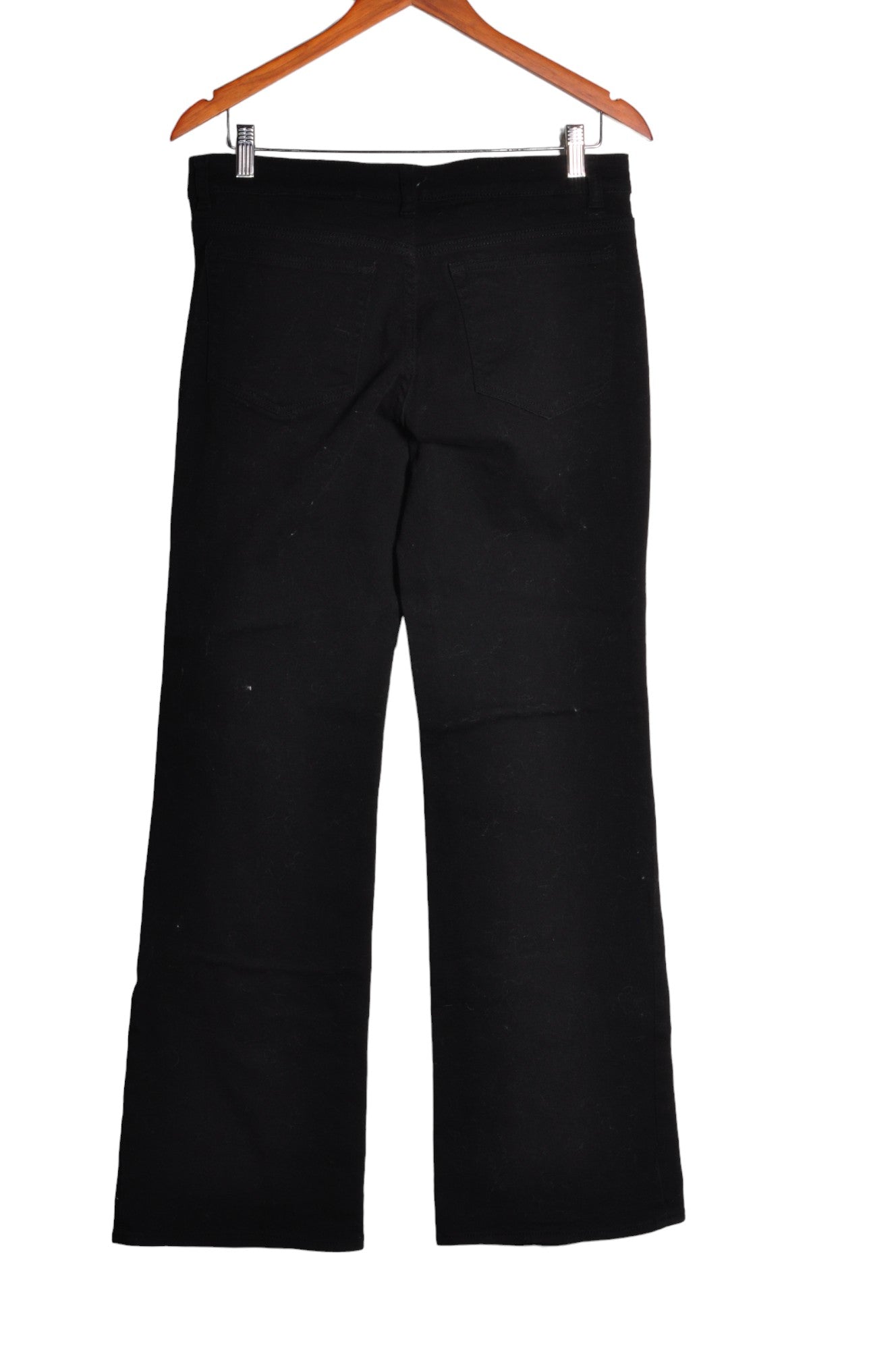 H&M Women Straight-Legged Jeans Regular fit in Black - Size 30 | 16 $ KOOP