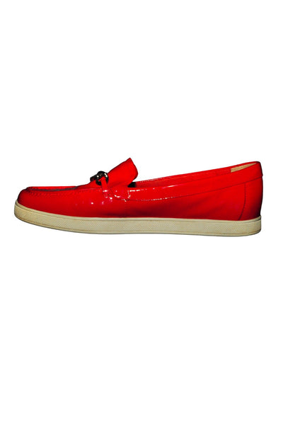 MICHAEL KORS Women Flat Shoes Regular fit in Red - Size 7.5 | 28.4 $ KOOP