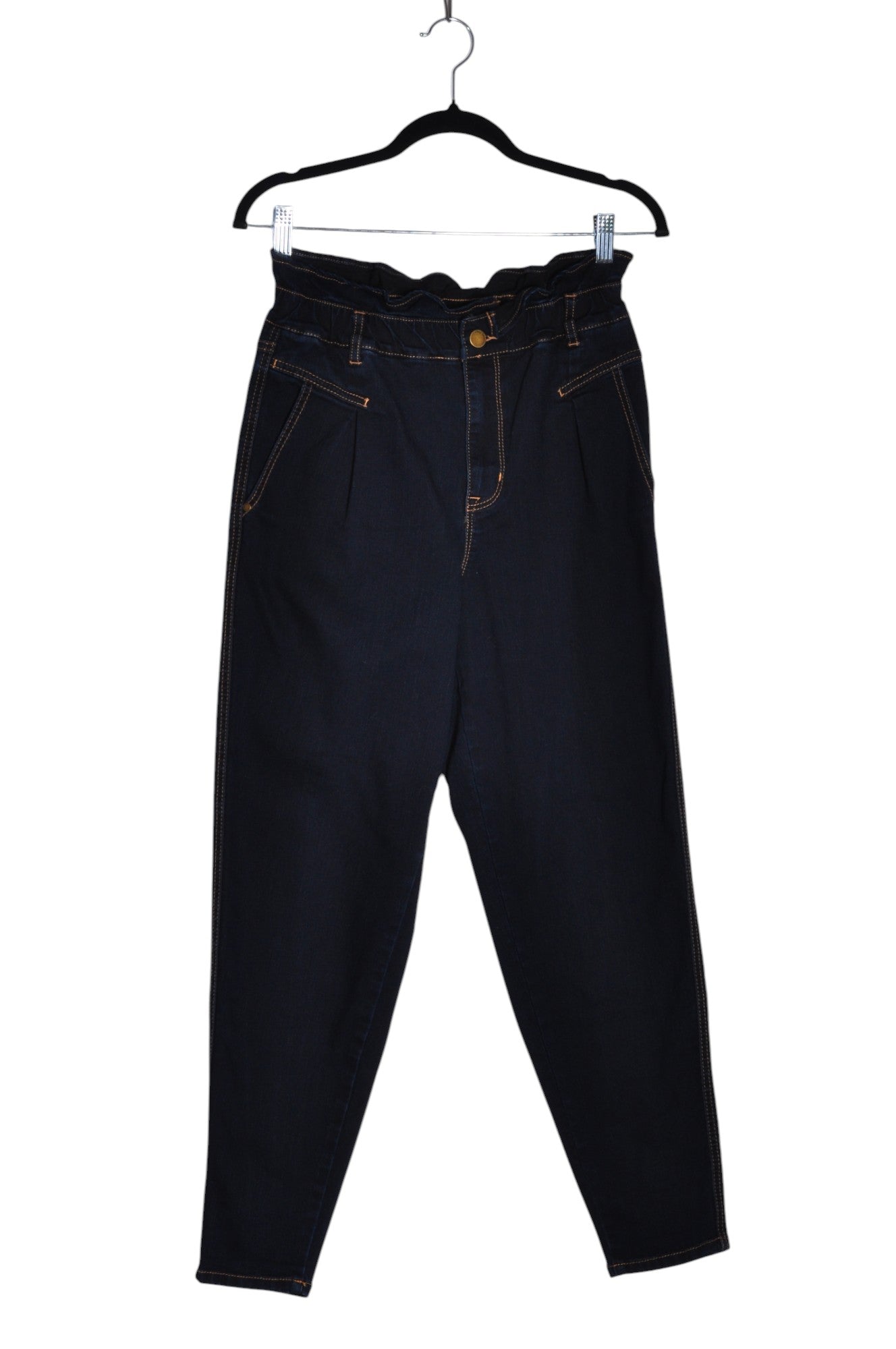 VINTAGE AMERICA Women High-Waisted Jeans Regular fit in Black - Size 8 | 15.44 $ KOOP