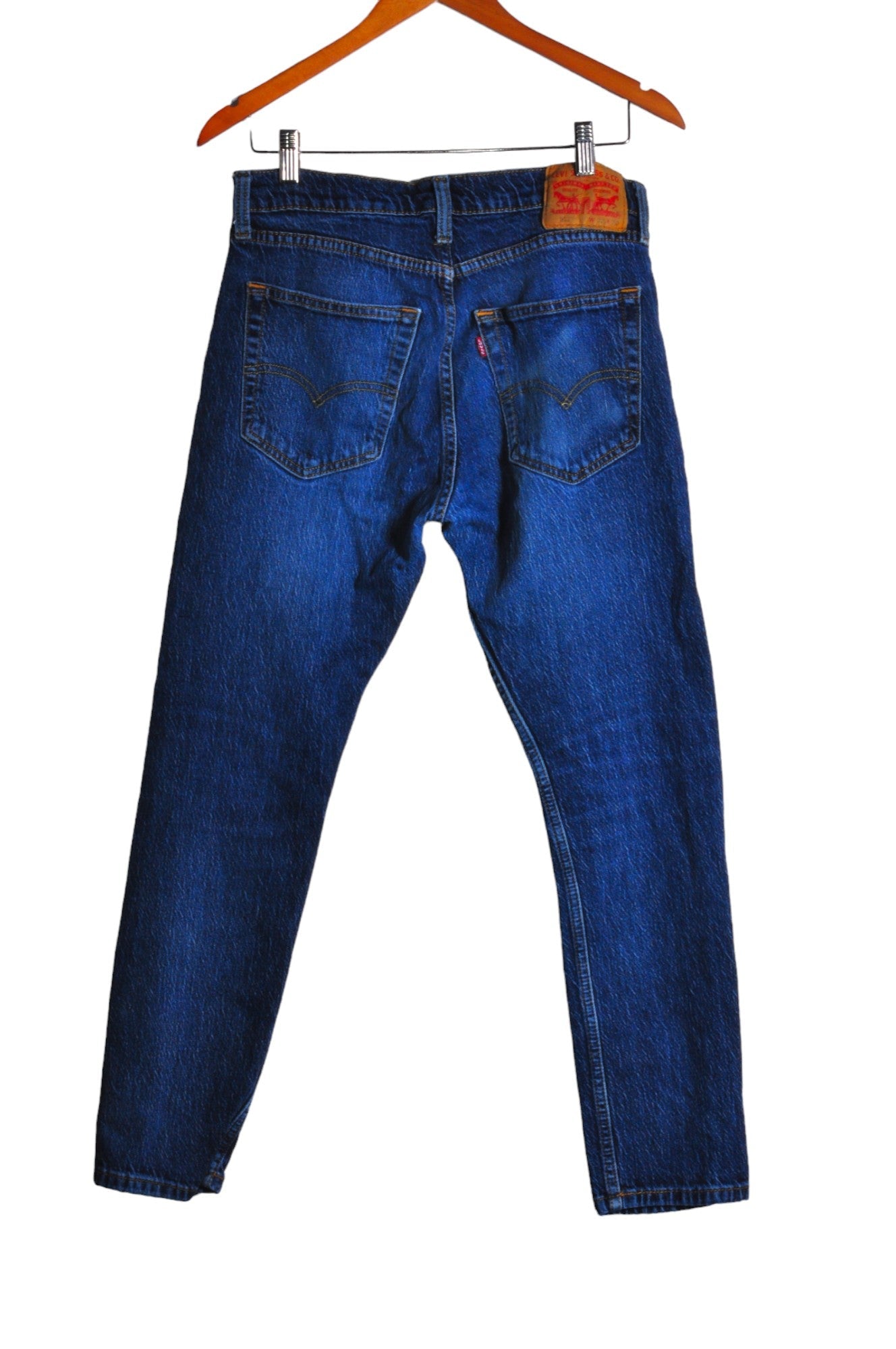 LEVI'S Women Straight-Legged Jeans Regular fit in Blue - Size 32x33 | 39.2 $ KOOP