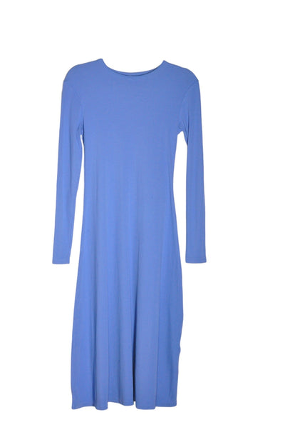 UNIQLO Women Midi Dresses Regular fit in Blue - Size XS | 13.99 $ KOOP