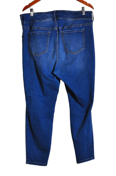 TORRID Women Straight-Legged Jeans Regular fit in Blue - Size 20 | 35.8 $ KOOP