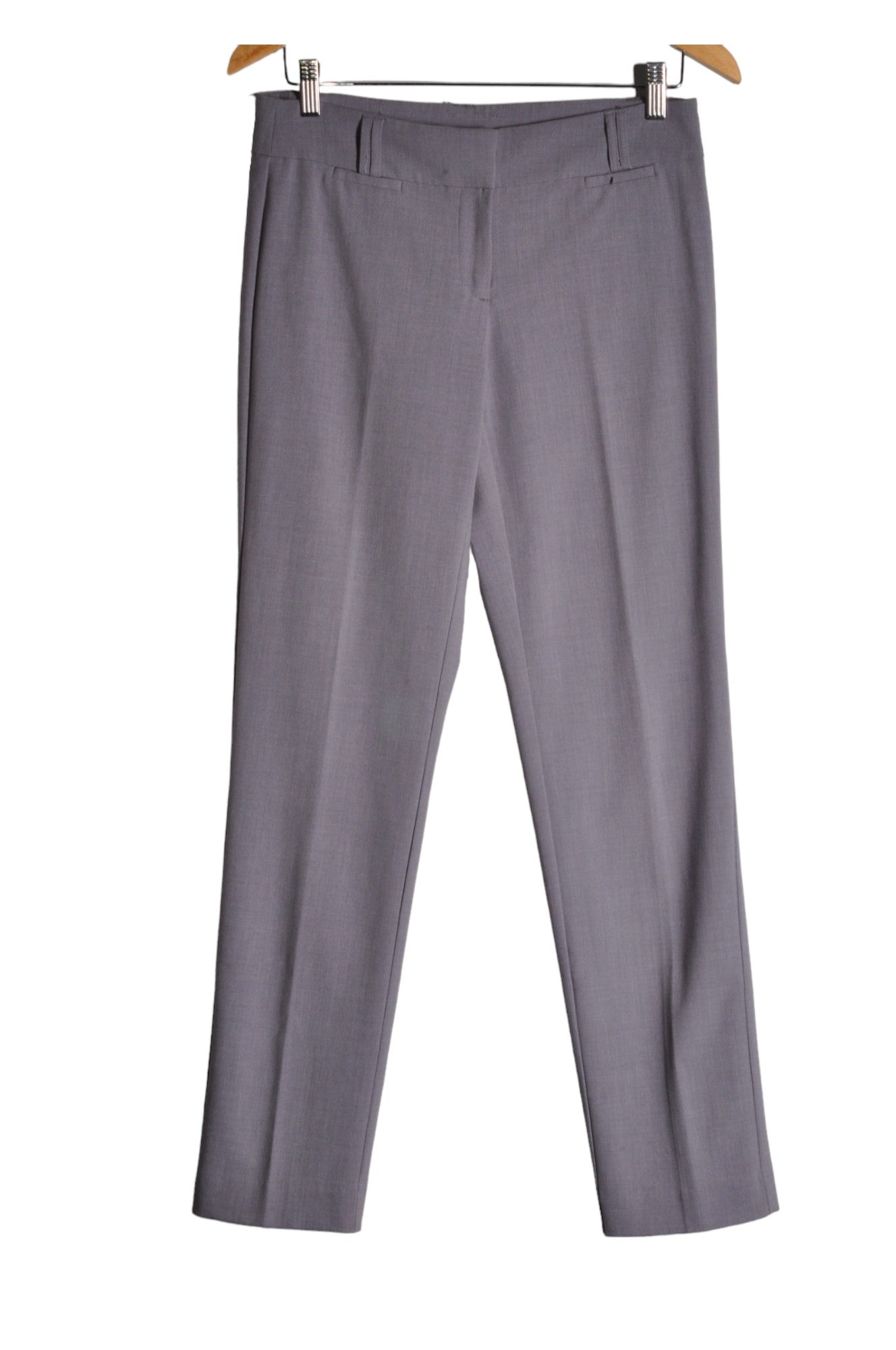 ANNE KLEIN Women Work Pants Regular fit in Gray - Size 2 | 39.6 $ KOOP
