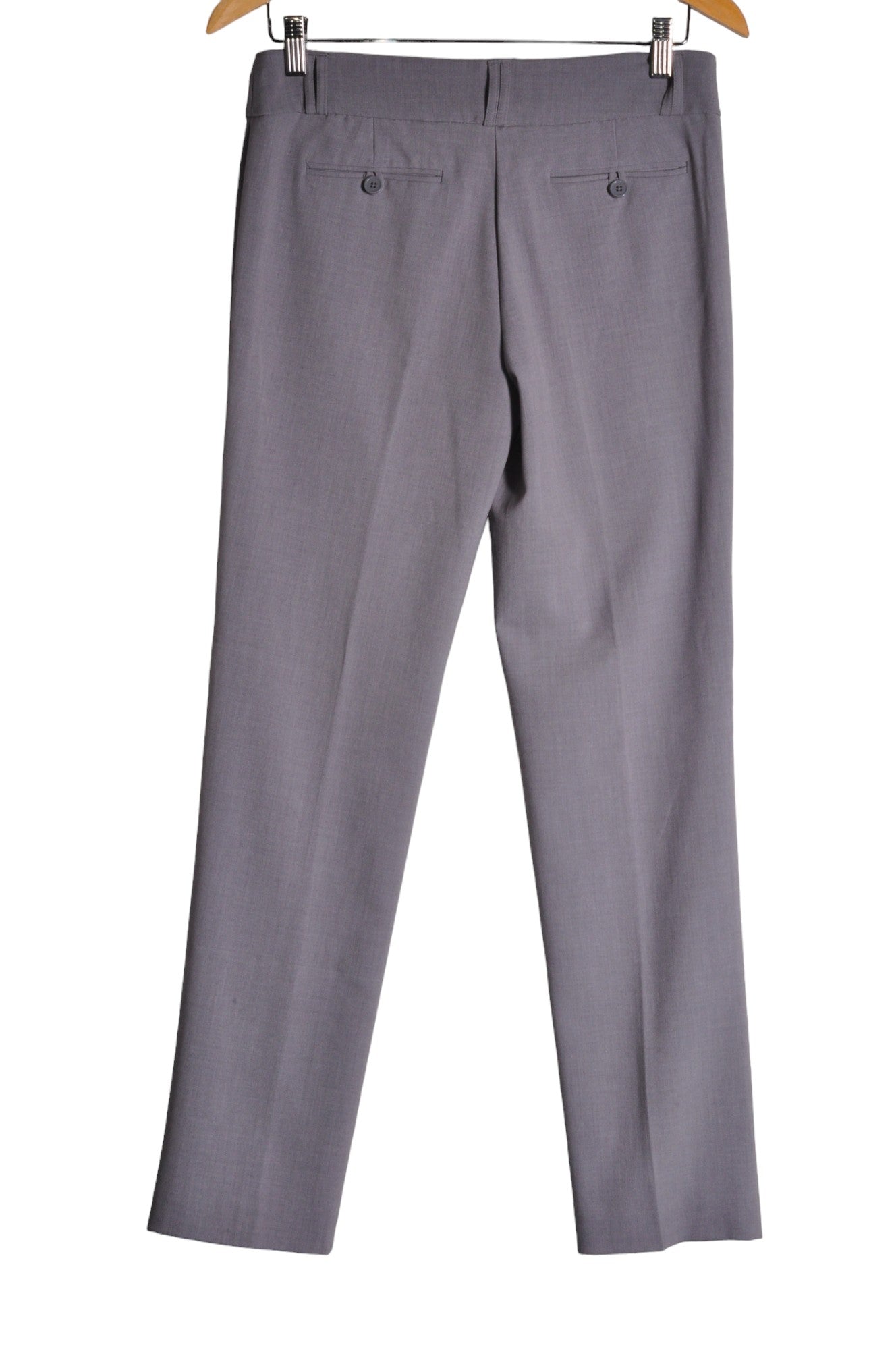 ANNE KLEIN Women Work Pants Regular fit in Gray - Size 2 | 39.6 $ KOOP
