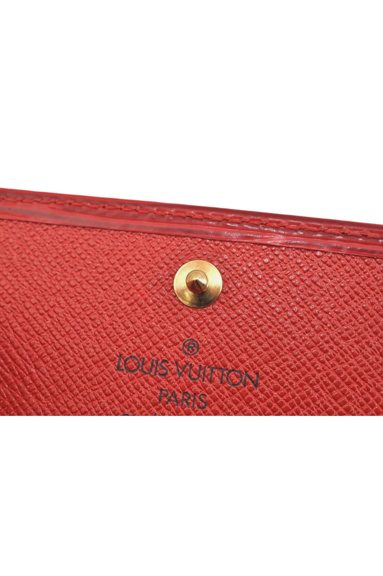 Louis Vuitton Epi Multicles 6 Key Case Red M63817 LV 7789K