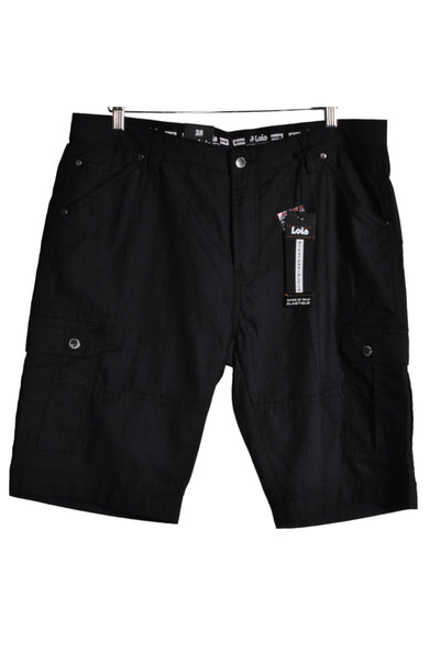 LOIS Men Classic Shorts Regular fit in Black - Size 38 | 35 $ KOOP