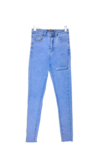 PRETTY LITTLE THING Women Skinny Jeans Regular fit in Blue - Size 4 | 29.99 $ KOOP