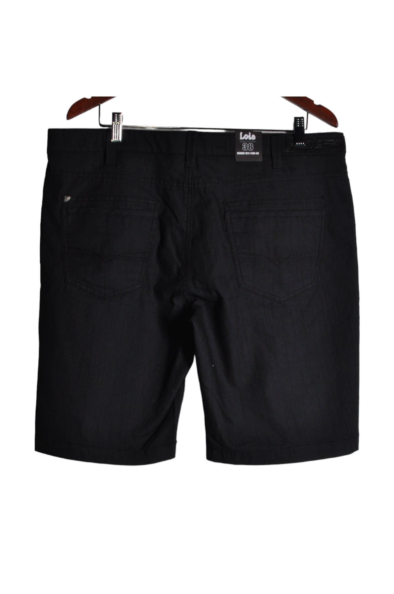 LOIS Men Classic Shorts Regular fit in Black - Size 38 | 35 $ KOOP