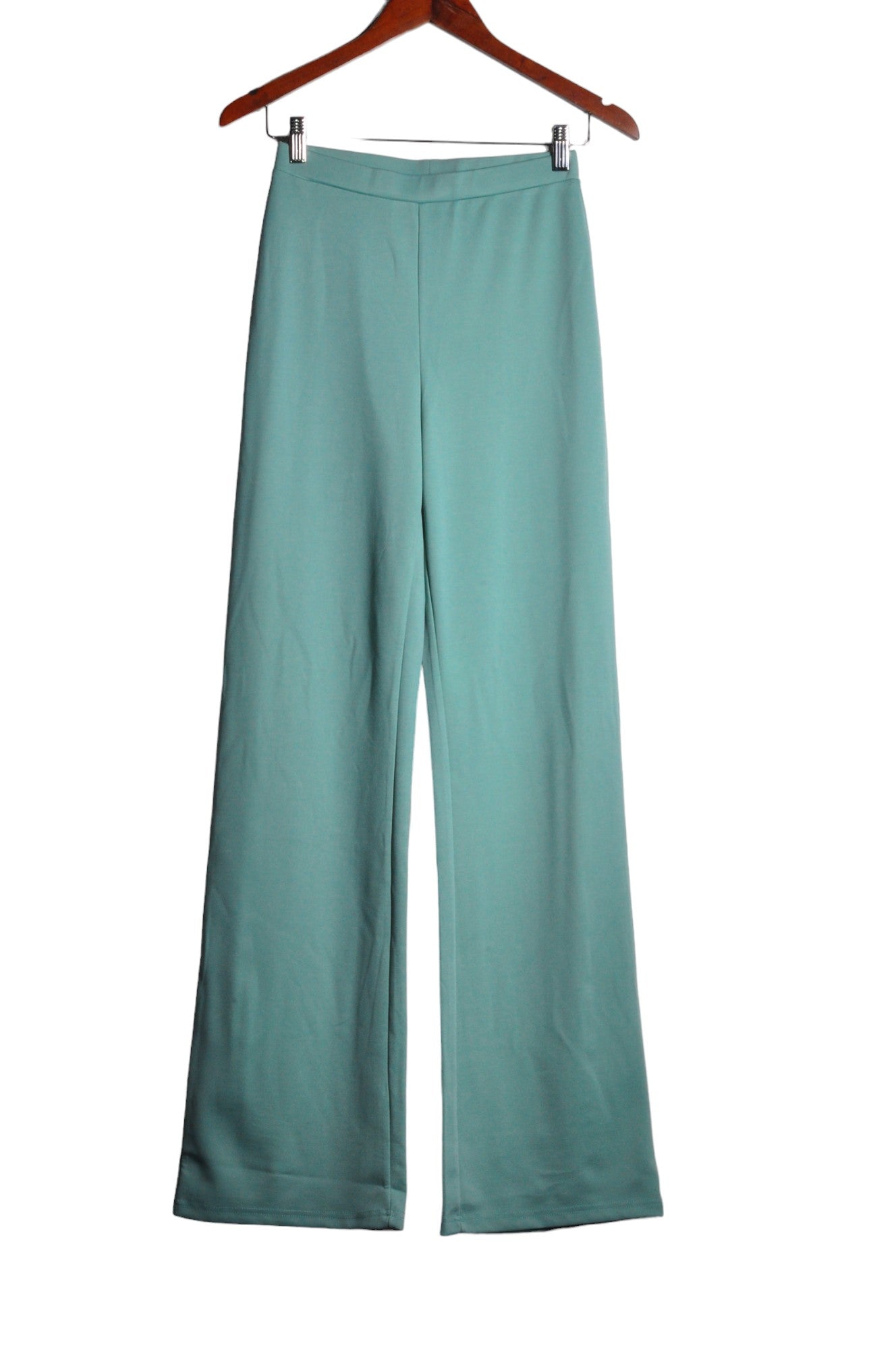 UNBRANDED Women Work Pants Regular fit in Green - Size S | 4.5 $ KOOP