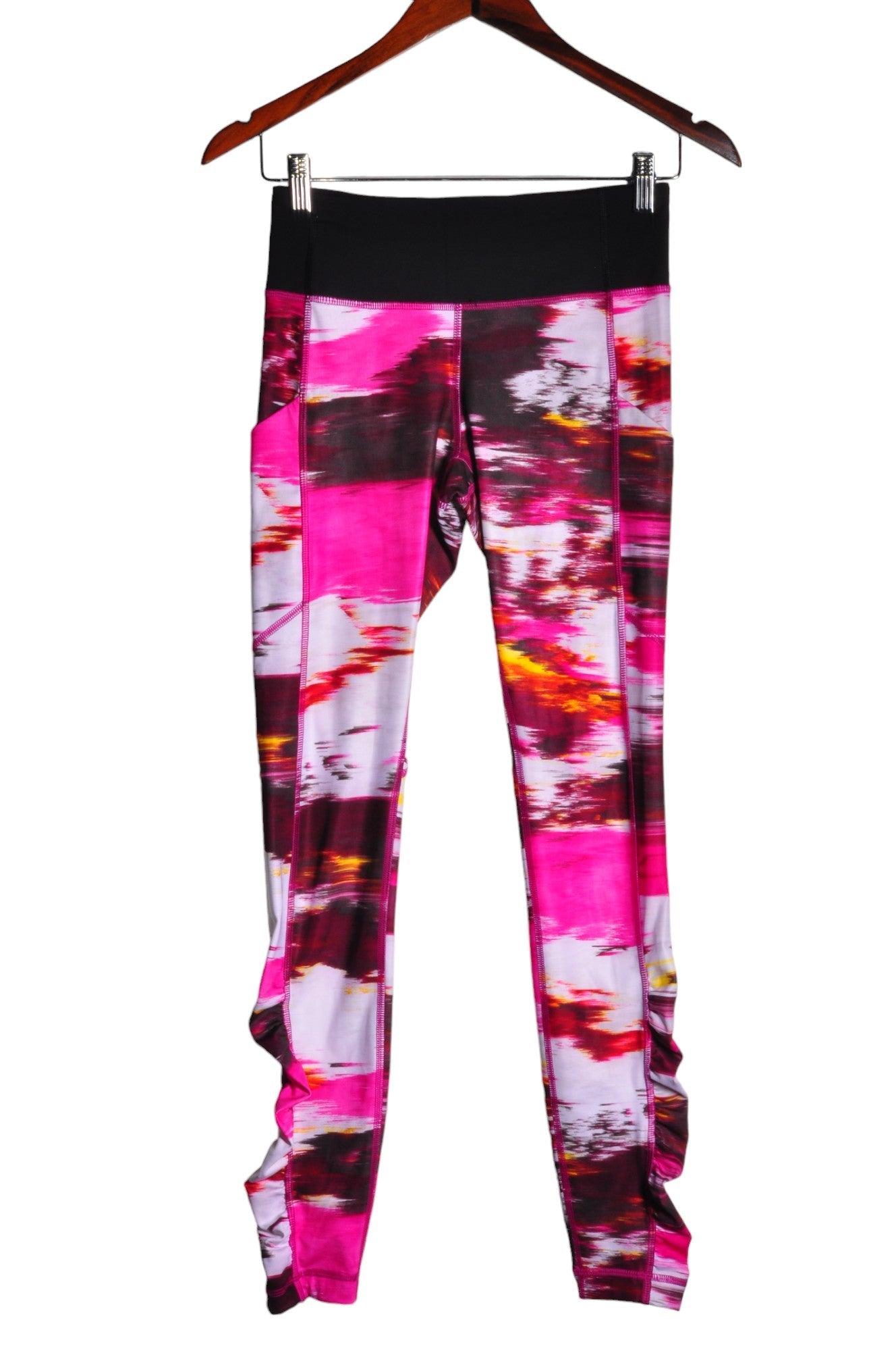 LULULEMON Women Activewear Leggings Regular fit in Pink - Size 4 | 39.2 $ KOOP