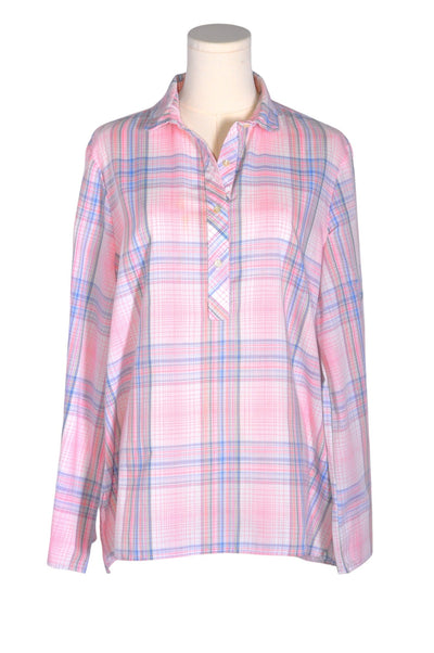 COUNTRY SUBERBANS Women Button Down Tops Regular fit in Pink - Size 16 | 13.25 $ KOOP