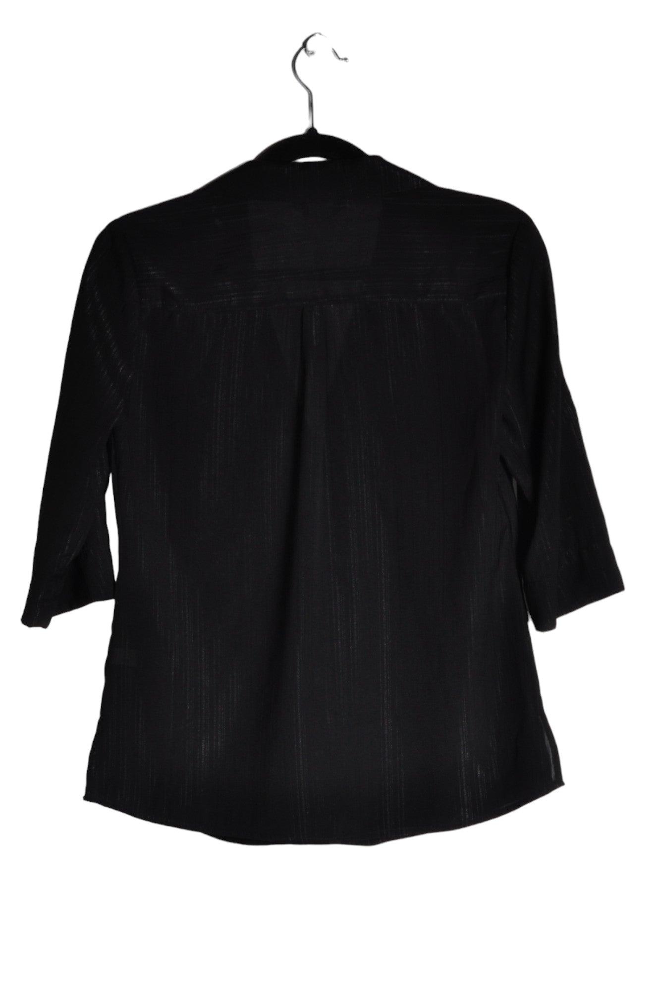 BEBE Women Button Down Tops Regular fit in Black - Size S | 6.8 $ KOOP