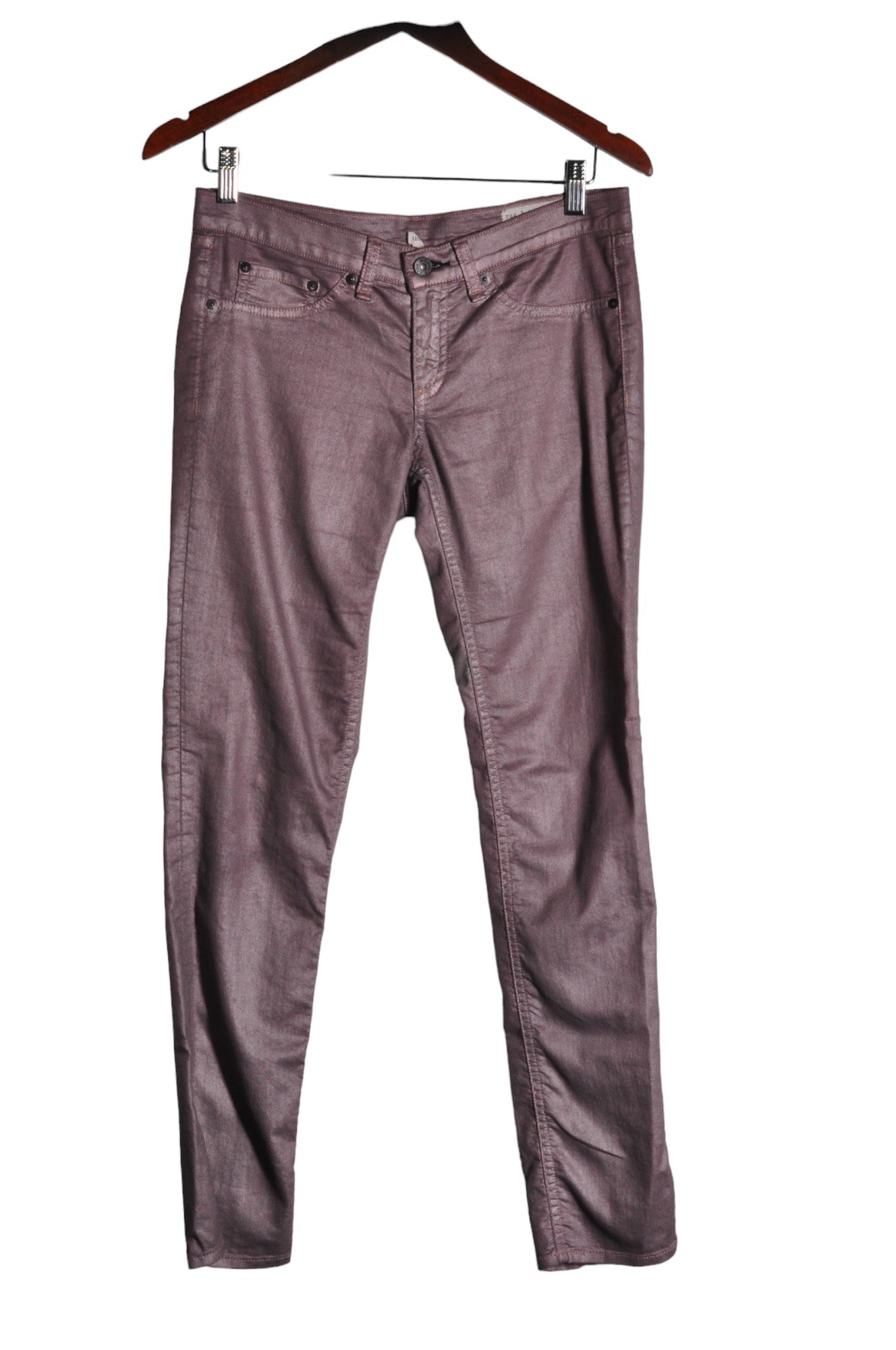 RAG & BONE Women Straight-Legged Jeans Regular fit in Purple - Size 26 | 55.6 $ KOOP