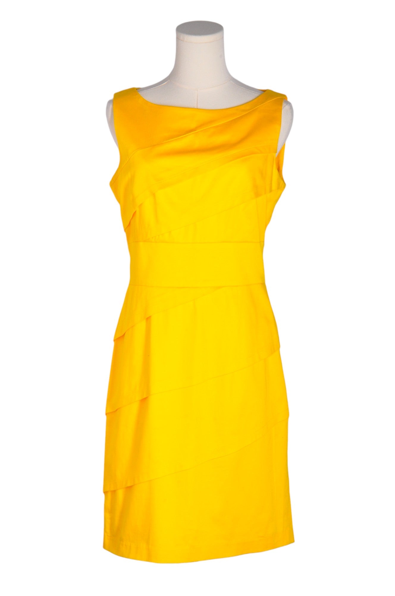 MARVIN RICHARDS Women Sheath Dresses Regular fit in Yellow - Size 6 | 32.29 $ KOOP