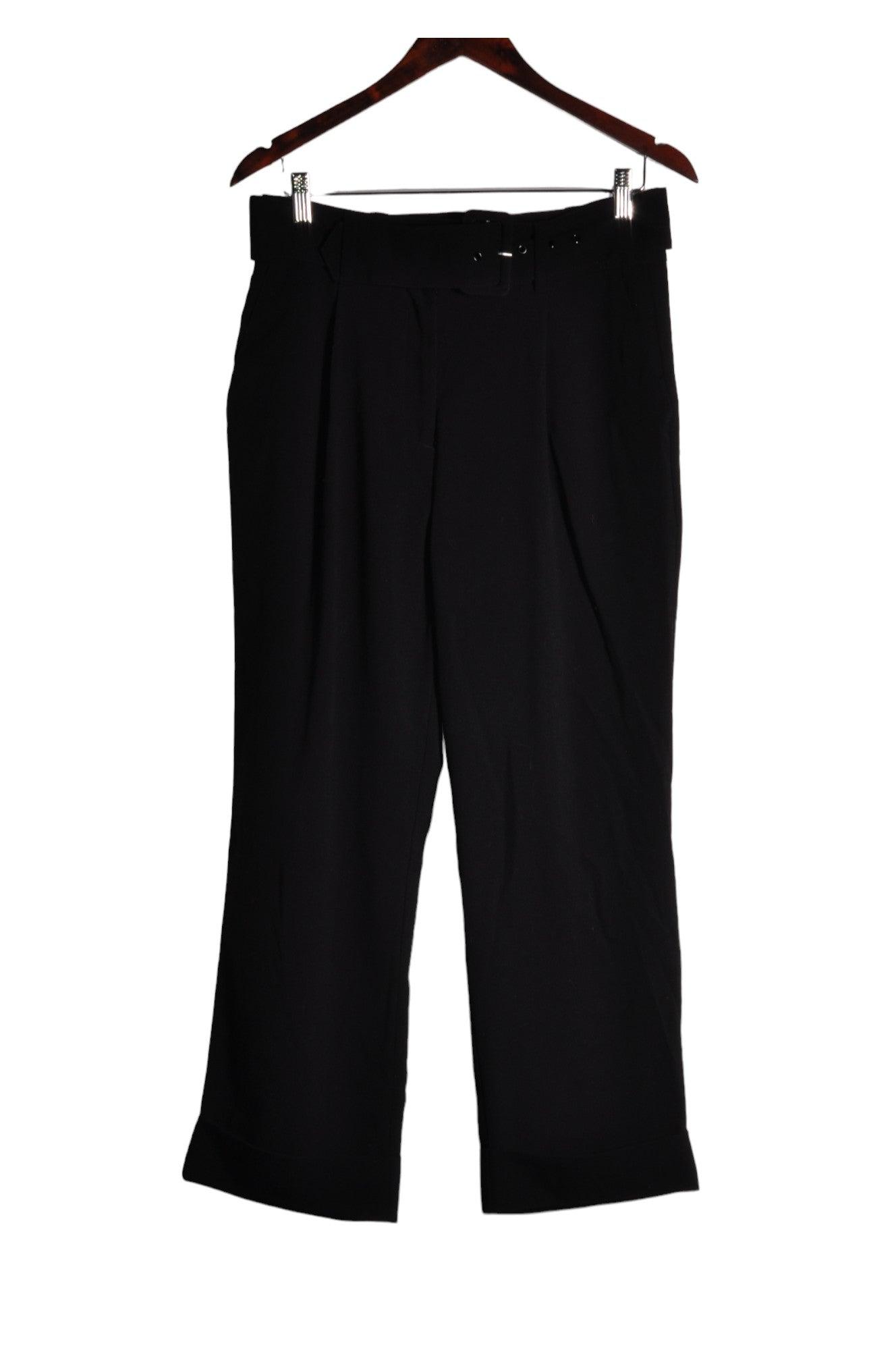 FRANK & OAK Women Work Pants Regular fit in Black - Size 10 | 36 $ KOOP