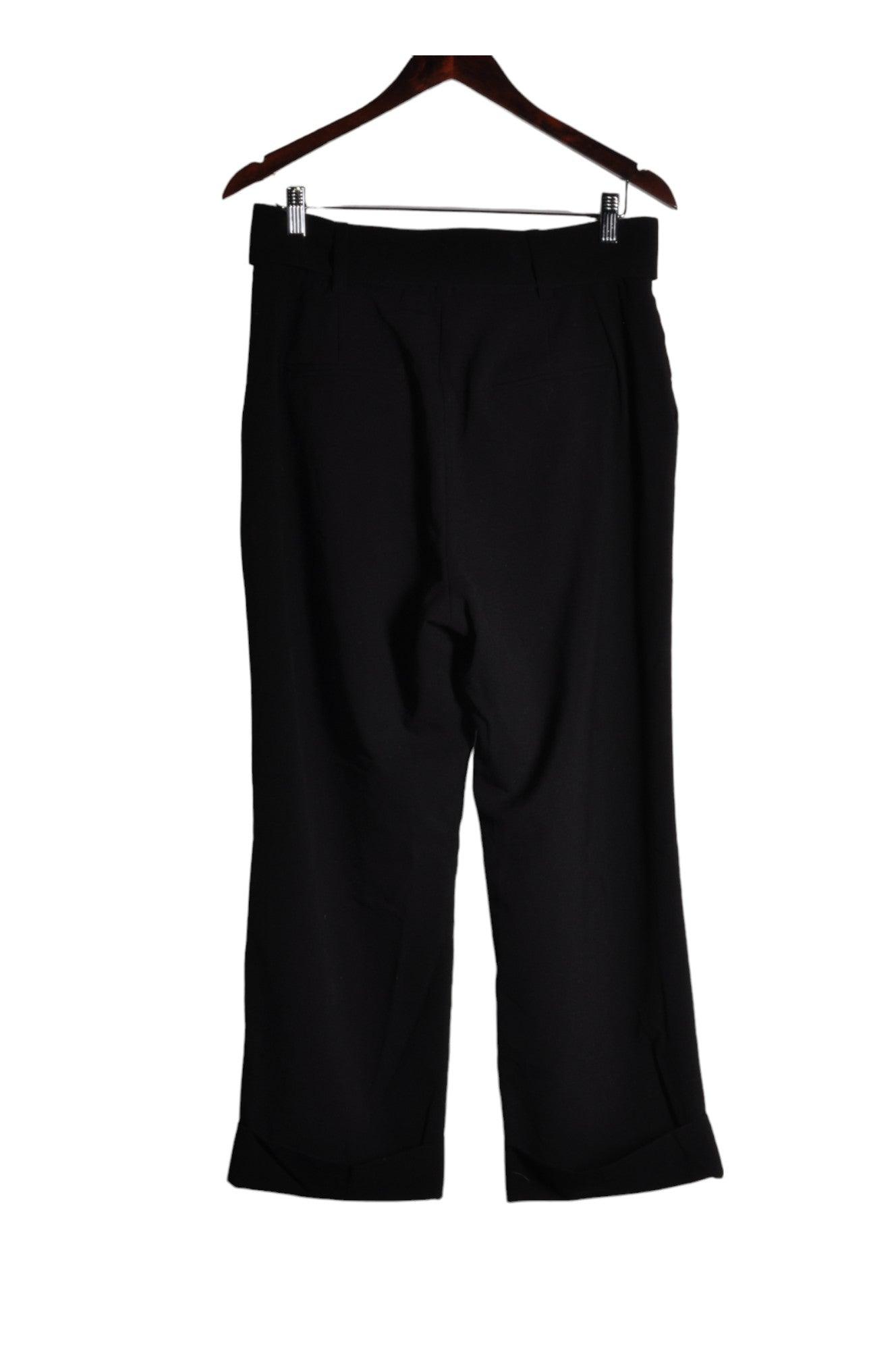 FRANK & OAK Women Work Pants Regular fit in Black - Size 10 | 36 $ KOOP