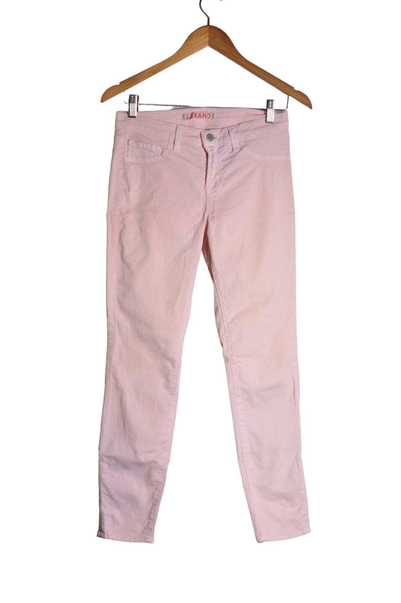 J. BRAND Women Straight-Legged Jeans Regular fit in Pink - Size 36 | 35.98 $ KOOP