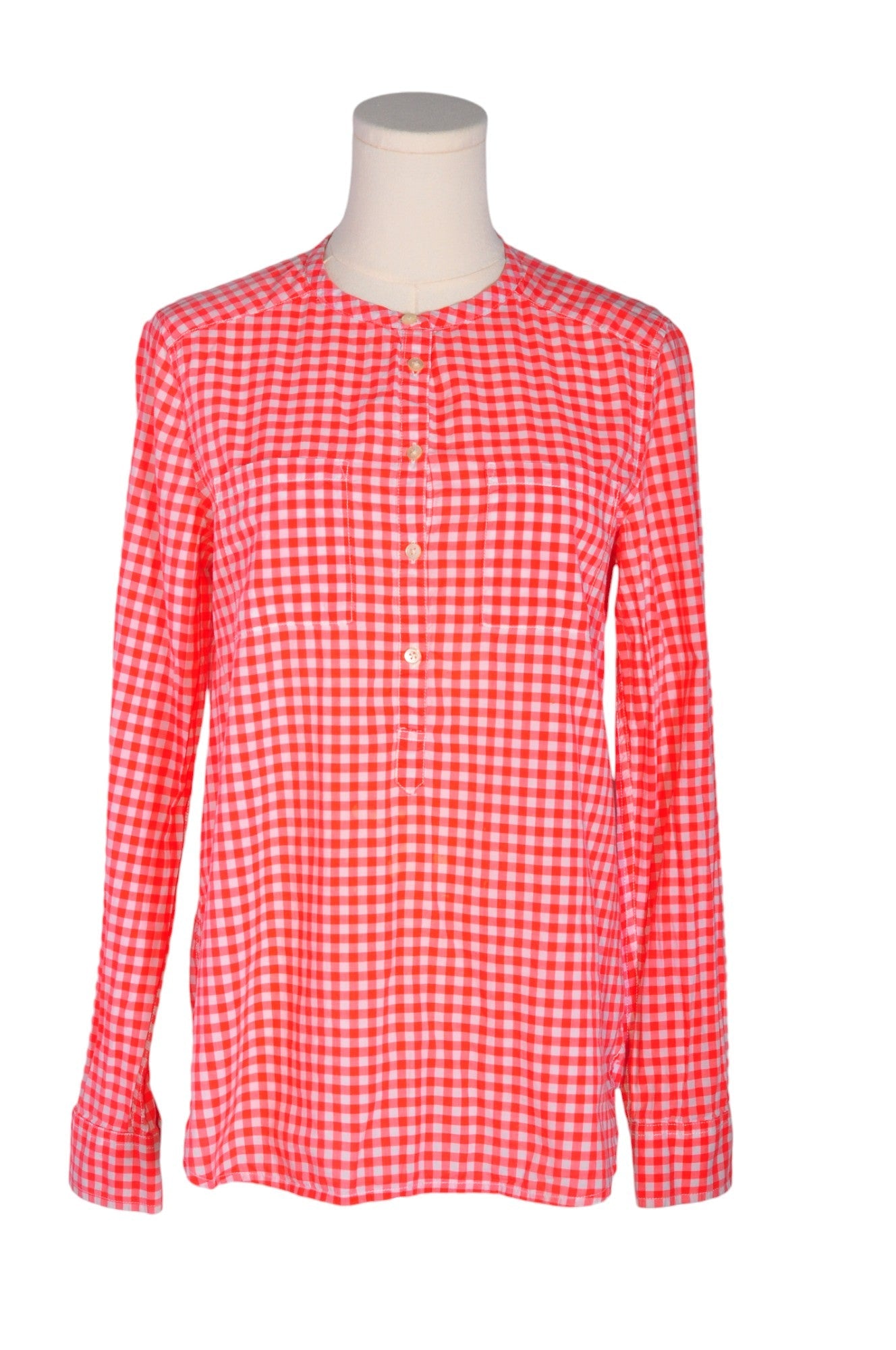 JOE FRESH Women Button Down Tops Regular fit in Red - Size S | 9.99 $ KOOP