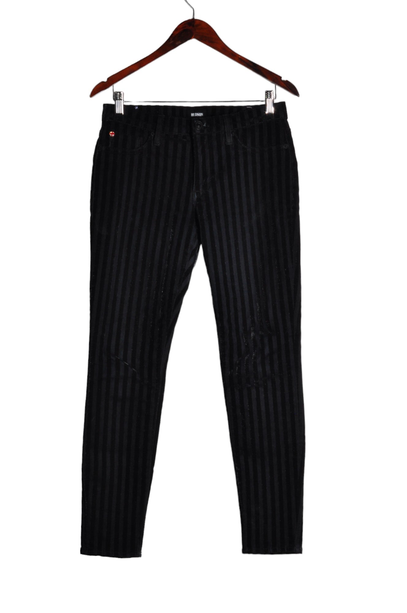 HUDSON Women Work Pants Regular fit in Black - Size 27 | 18 $ KOOP