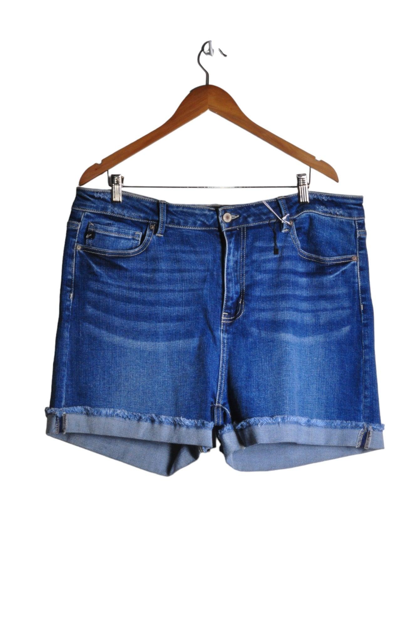 KANCAN Women Denim Shorts Regular fit in Blue - Size XL, 3XL | 15.25 $ KOOP