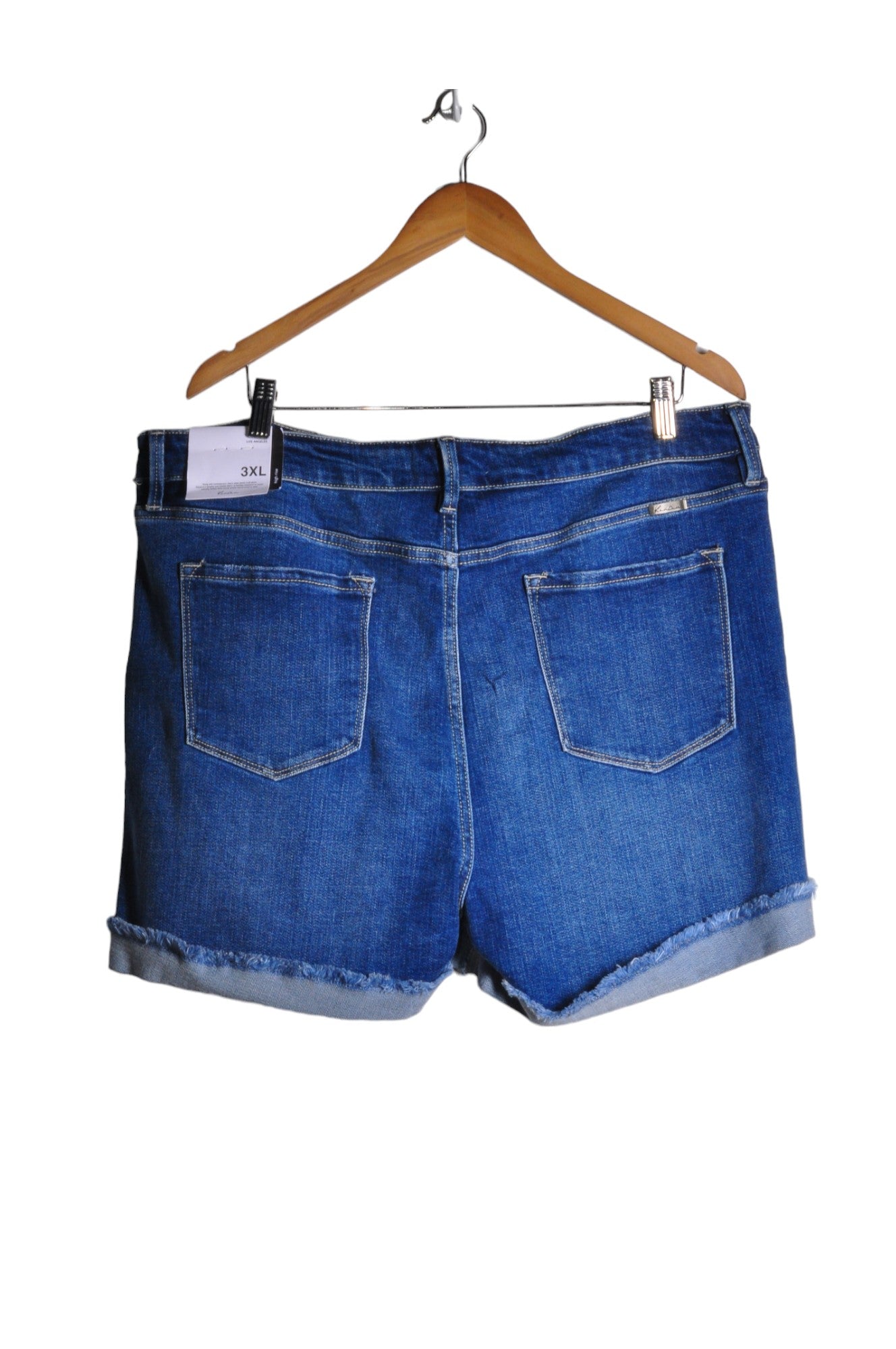 KANCAN Women Denim Shorts Regular fit in Blue - Size XL, 3XL | 15.25 $ KOOP