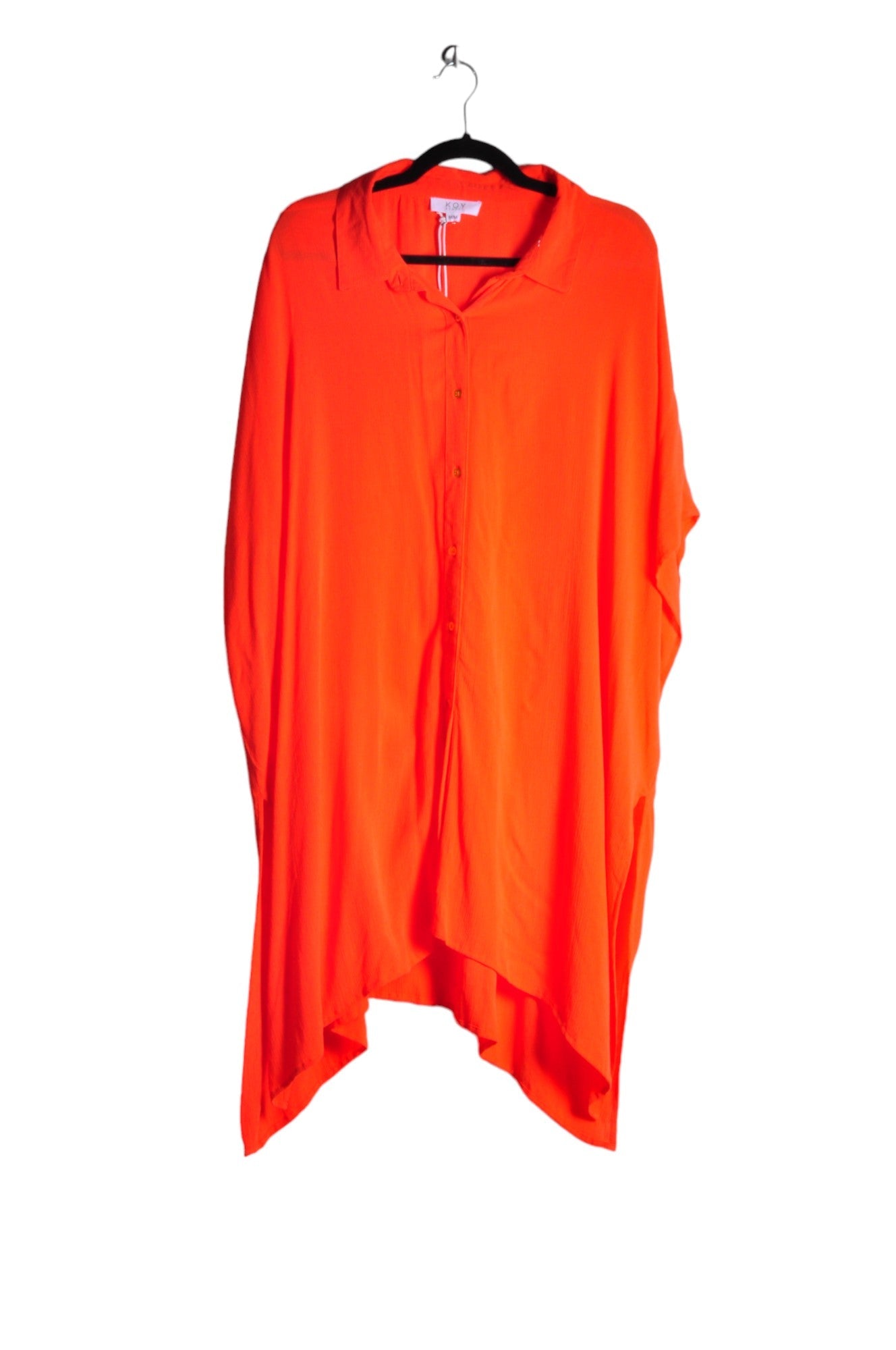 KOY RESORT Women Shirt Dresses Regular fit in Orange - Size M | 27.89 $ KOOP