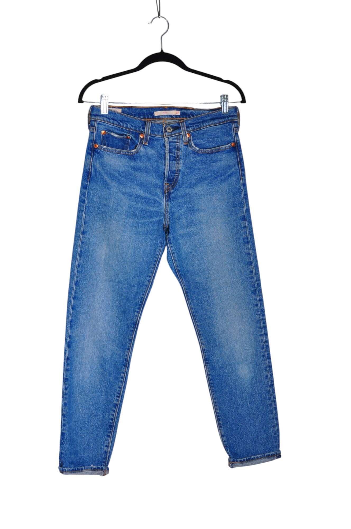 LEVI'S Women Straight-Legged Jeans Regular fit in Blue - Size 27 | 29.99 $ KOOP