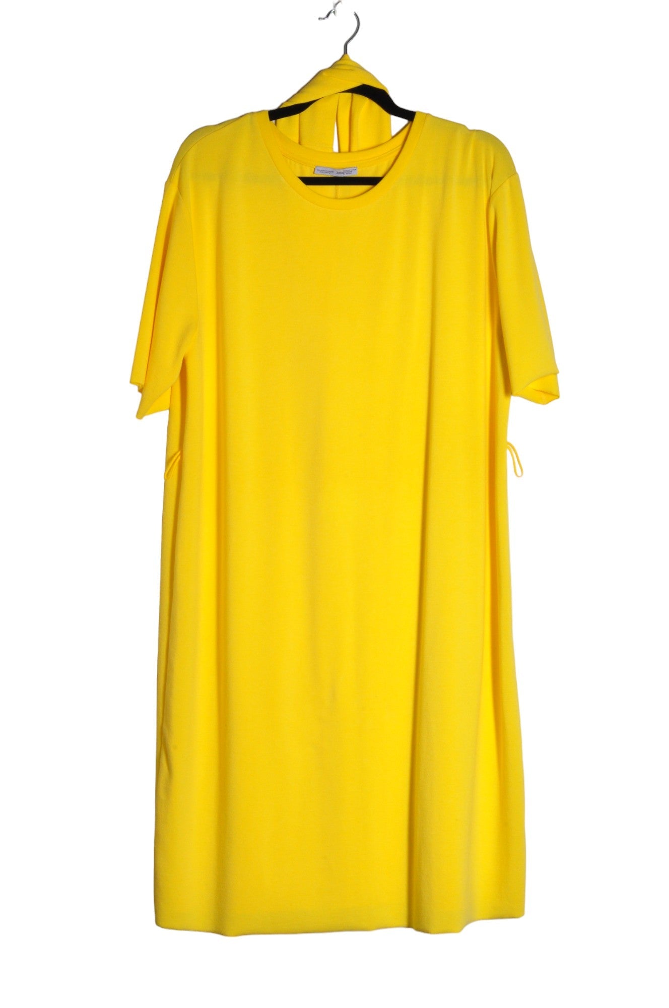 ZARA Women Drop Waist Dresses Regular fit in Yellow - Size 32 | 11.25 $ KOOP