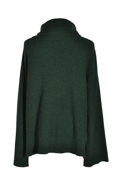 MONK & LOU Women Turtleneck Tops Regular fit in Green - Size M | 19.99 $ KOOP