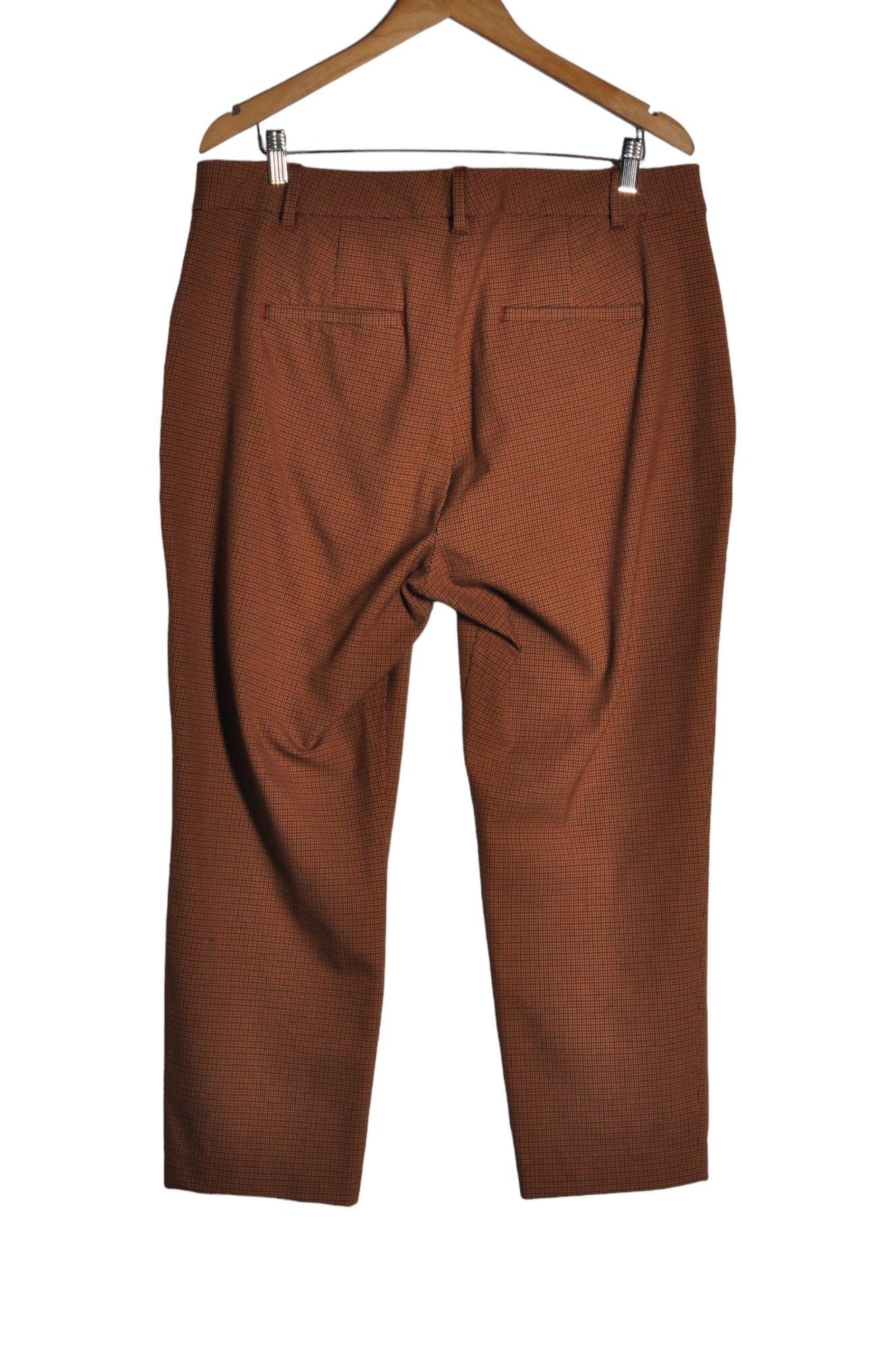 GAP Women Work Pants Regular fit in Brown - Size 16 | 14.95 $ KOOP