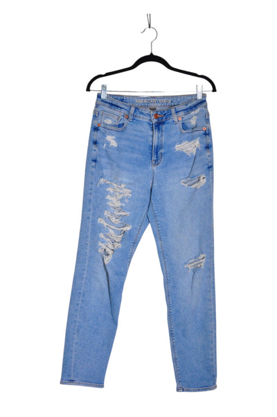 AMERICAN EAGLE Women High-Waisted Jeans Regular fit in Blue - Size M | 25.29 $ KOOP