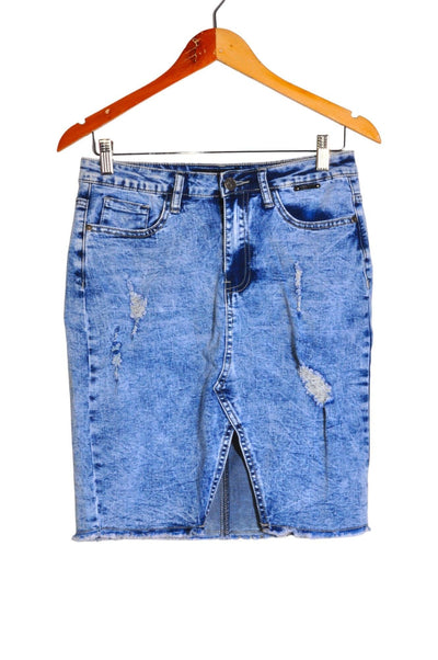 OXYGEN Women Denim Skirts Regular fit in Blue - Size XS | 15 $ KOOP