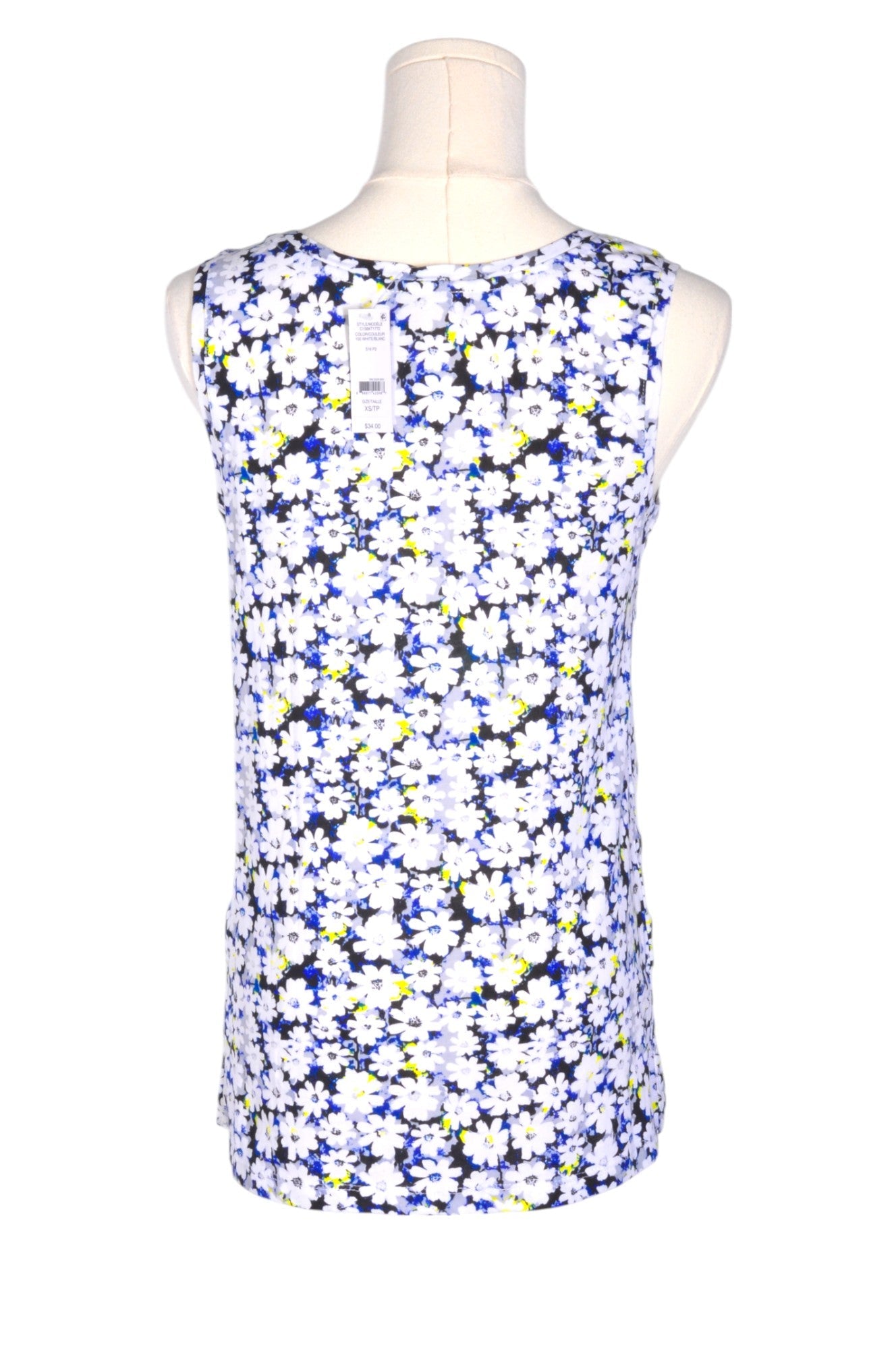 LORD & TAYLOR Women Tank Tops Regular fit in Blue - Size XS | 11.1 $ KOOP